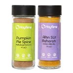HAYFENE Altın Süt Baharat Karışımı ve Pumpkin Spice 2'li Baharat Seti