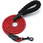 Hayhay Petshop Güçlü Halat Köpek Tasma Pet Tasmalar Yansıtıcı Büyük Küçük Orta Büyük Köpek Tasma - Kırmızı
