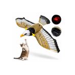 HAYHAYPETSHOP Sesli ve kanat çırpan uçan kuş uçan kartal oyuncak kuş
