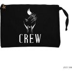 Hayko Cepkin Crew Siyah Clutch Astarlı Cüzdan / El Çantası - 25x18cm