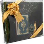 Hayrat Neşriyat Kadife Seccade (120X80) + Tesbih + Zikirmatik + Ayraç + Çanta Boy Kuran Hediye Seti (Yeşil)