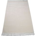 Hayrat Neşriyat Kadife Velur Seccade Düz Renk (70X110 Cm. Krem) - 70 x 110 cm