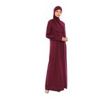 Hayrat Neşriyat NAMAZ ELBİSESİ TEK PARÇA, FERMUARLI, BAŞÖRTÜLÜ, PRATİK
