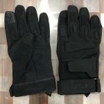 Hayuu Açık Taktik Askeri Fan Cs Tam Parmak Eldiven Spor Sürüş Dokunmatik Ekran Eldiven (Yurt Dışından) - XL - Siyah