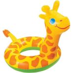 Hayvan Figürlü Şişme Simit 3-6 Yaş Havuz Deniz Simidi / Big Animal Kids Floating Swim Ring 58221 - Zürafa