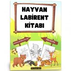Hayvan Labirent Bulmaca Kitabi (100 Sayfa)