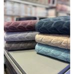 Hazal 50X90 Kısmi Kadife 6lı Havlu Seti - Çok Renkli - 50 x 90 cm