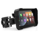 Hazal Global Tekinex Motoekran 6.5'' Ultra Parlak Su Geçirmez Motosiklet Ekranı | Carplay & Android Auto | Bluetooth-Gps Güvenlik Her Şeyden Önce: Çift Kamera (DVR) - Siyah
