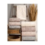 Hazangülü Buldan Üretimi Çeyizlik Deluxe Jakarlı Maya 4'lü El/Yüz Havlusu I 50x90