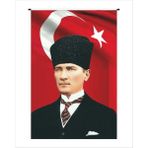 Hazar Bayrak Atatürk Posteri 200X300CM