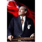 Hazar Bayrak Atatürk Posteri 400 x 600 cm
