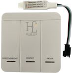 Hazar Led 12-24 Volt Tek Renk Pixel Şerit LED Kontrol Anahtarlı Duvar Tipi Kontrol Cihazı - 1 m - Beyaz