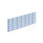 Hazar Led 12 Volt 4014 Alüminyum Çubuk Led 144 Ledli Bar Led Beyaz (10 Adet)