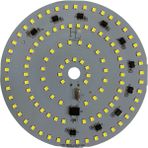 Hazar Led 220 Volt 100 Watt Smd 2835 Ledli Hazır Projektör Ledi Beyaz Yuvarlak Pcb Avize Ledi - 12 cm