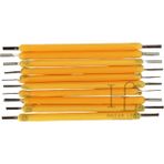 Hazar Led 3 Volt 38MM LED Filament Gün Işığı Retro Tungsten Filament 10 Adet - 3 mm
