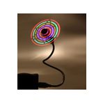 Hazar Led Mini USB Ledli Renkli Fan, Mini USB Vantilatör