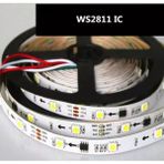 Hazar Led WS2811 Pixel Şerit LED 12 Volt IP20 5 m Amber Sarı