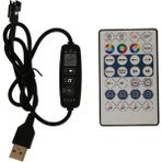 Hazar Led WS2811-WS2812B USB Girişli Bluetooth Müzik Denetleyicisi Pixel Kontrol Devresi Müzik Modlu 5-24V