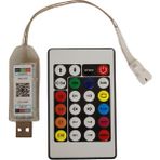 Hazar Led WS2812B USB Girişli Bluetooth Kontrollü Pixel LED Kontrol Devresi 5V