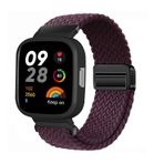 HAZARA Xiaomi Redmi Watch 3 için naylon bileklik, manyetik bileklik, yedek kordon, solo döngü, elastik, ayarlanabilir bileklik, Redmi Watch 3 spor kol saati (14, RM Watch 3)