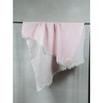 Hazel & Coral 3 Katlı Müslin Bebek Havlusu Pembe – %100 Pamuk, 100x100 cm, 0–6 Yaş, Yumuşak ve Cilt Dostu - 100 x 100 cm