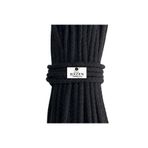 Hazen Home Kordon İp Pamuklu 6-7 mm 45-50 Metre 1 Kg İp Sepet Supla Çanta – Siyah
