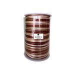 Hazen Home Örgü Ipi Neon Renk Ebruli Sıçan Kuyruğu Floş Ip Çanta Örme Ipi Makrome 2 Mm 100 Metre - Kahverengi