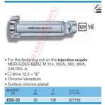 Hazet 4550-30 Enjektör Sensör Lokması 30 mm Mercedes