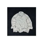 Hazhers Erkek Basic Oversize Gömlek Yaka Uzun Kollu Yazlık Gömlek