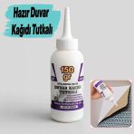 Hazır Duvar Kağıdı Yapıştırıcısı (150 Gr) Şeffaf Sıvı Tutkal Vinil Bordür Tekstil Kağıtları Yapıştır