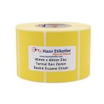 Hazır Etiketler Eczane Ilaç Tarif Etiketi Eko Termal 60MM x 40MM 1000 Adet