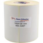 Hazır Etiketler Eko Termal Rulo Etiket 100mm X 120mm 400 Adet