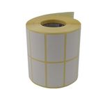 hazır etiketler , hazır al hızlı al Eko Termal Rulo Etiket, 50mm x 30mm 3000 Adet Yan Yana 2li Sarılmış Rulolar 40mm Kuka Çapı Barkod yazıcılar ile uyumludur, Ribon kullanmadan yazdırılabilir., Beyaz