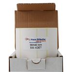 Hazır Etiketler Terazi Etiketi Eko Termal Rulo Etiket 58mm X 40mm 500 Adet