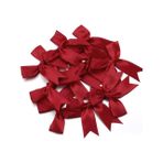 Hazır Fiyonk Sade Minik Saten Kurdele 2 cm - Kırmızı - 50 Adet