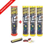 Hazır Sineklik 3 Pencere + 1 Kapı | 4 lü Paket