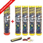 Hazır Sineklik 4 Pencere + 1 Kapı | 5 li Paket