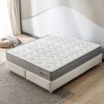 HB Bedding | Comfort Ortopedik Yaylı Yatak Üstün Konfor ve Sağlıklı Uyku | 23cm Kalınlık | - Beyaz - 140 x 200 cm