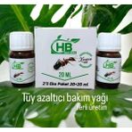 HB Natural Karınca Yumurtası Yağı - Tüy azaltıcı bakım yağı (20+20 ml)
