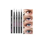 Hb Tasarım 4 Adet Çift Taraflı Yıldız Çiçek Ay Ve Kalp Desenli Eyeliner Waterproof