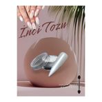Hb Tasarım Inci Tozu Nail Art Kalici Oje Tirnak Süsleme Beyaz