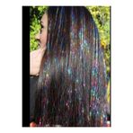 Hb Tasarım Saç Simi Renkli Ve Saç Üzerine Düğümle Bağlanan 110-120 Cm Açık Uzunlukta Hair Tinsel