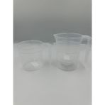 Hbbchem Kulplu Beher Pp 500 ml