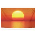 HBLZGBL 32"-86" İç Mekan TV Kapağı Led Lcd Düz Ekran TV Duvara monte Güneş Deseni, Toz Geçirmez Su Geçirmez TV Kapağı Düz Ekran TV için (Renk: A, Boyut: 47")