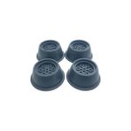 HBMB Store Siyah Eşya Altlığı Ayağı, Siyah, Titreşim Önleyici, 4 Adet, Çamaşır Makinesi Bulaşık Makinesi Buzdolabı Için