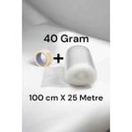 Hbnc ( 40 gr ) 100 cm X 25 Metre Balonlu Naylon Patpat Eşya Koruma Naylonu Hava Kabarcıklı Naylon