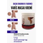 Hbp Avm Var.İs Bölgesi Için Bacak Onarmaya Yardımcı Ve Besleyici Varison Masaj Kremi 200 Ml