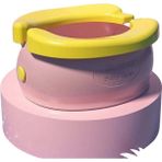 HbTec Çocuk Dışarı Çıkmak Taşınabilir Katlanır Küçük Tuvalet Erkek ve Kadın Bebek Arabası Acil Tuvalet Seyahat Lazımlık Pisuar (Yurt Dışından) - Açık Pembe