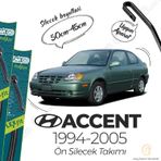 Hc Cargo 1994-2005 Hyundai Accent Muz Silecek Takımı