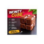 Hc INFINITY CUBE - SONSUZLUK KÜPÜ 3D Baskı Fidget Toy Stres Giderici Oyuncak | Esnek Hareketli Sensory Oyuncak | Masaüstü Anti Stres ve Odaklanma Oyuncağı